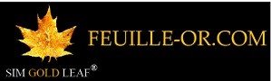 logo feuille d'or.